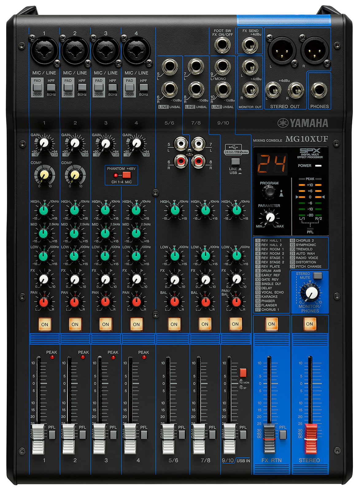 Аналоговые пульты / Микшерный пульт YAMAHA MG10XUF