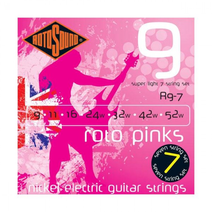 Струны для гитар / ROTOSOUND R9-7