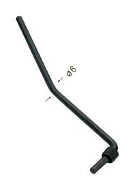 Гитарная механика, колки, лады, порожки / Ручка тремоло PAXPHIL PA004 BK