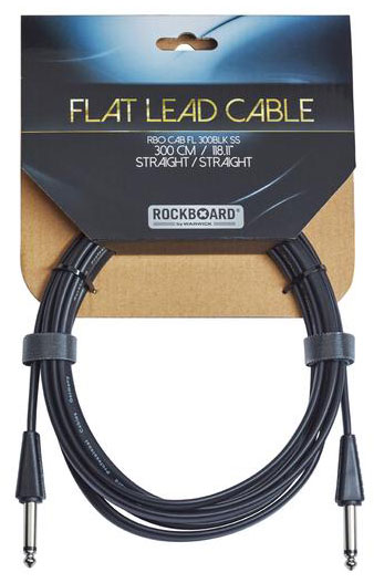 Кабель / Кабель инструментальный ROCKCABLE RBO CAB FL 300BLK SS