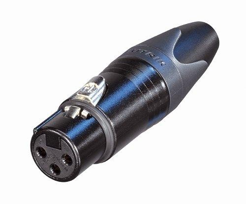 XLR разъемы (каноны) / Разъем кабельный NEUTRIK NC3FXХ-В