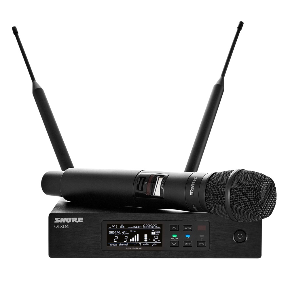Радіомікрофони та бездротові системи / Радіосистема SHURE QLXD24/KSM9