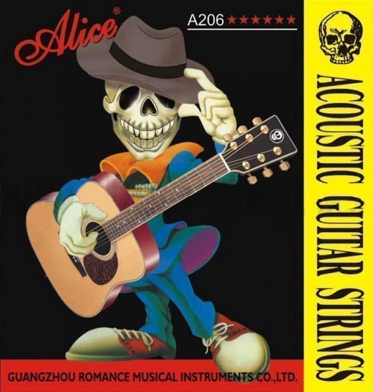 Струни для гітар / Струна для акустичної гітари ALICE A206L-1