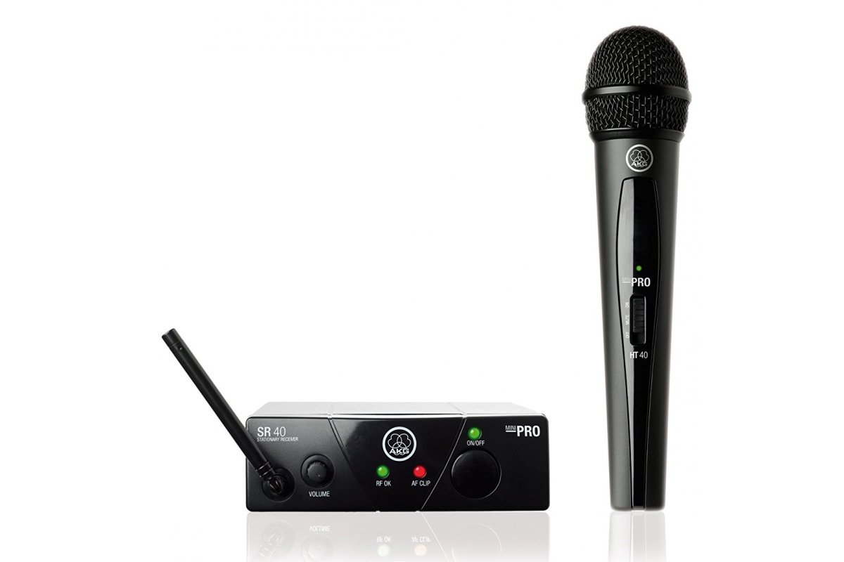 Радиомикрофоны и беспроводные системы / Радиосистема AKG WMS40 MINI VOCAL SET BD US45A
