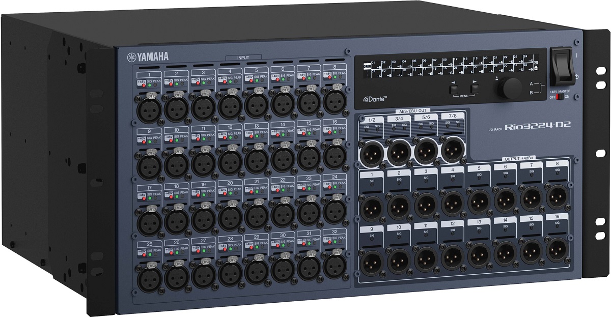 Цифрові консолі / Цифровий мікшерний пульт YAMAHA RIO3224-D2