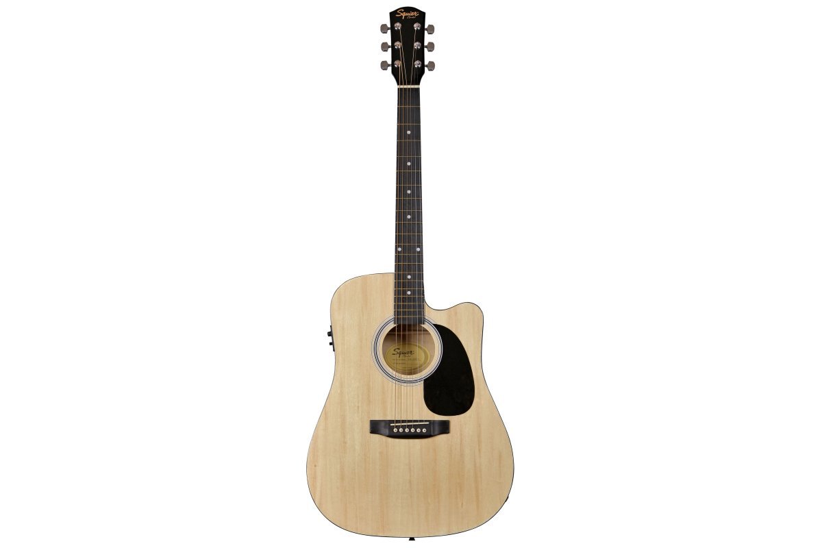 Електроакустичні гітари / Гітара електро-акустична SQUIER by FENDER SA-105CE NAT