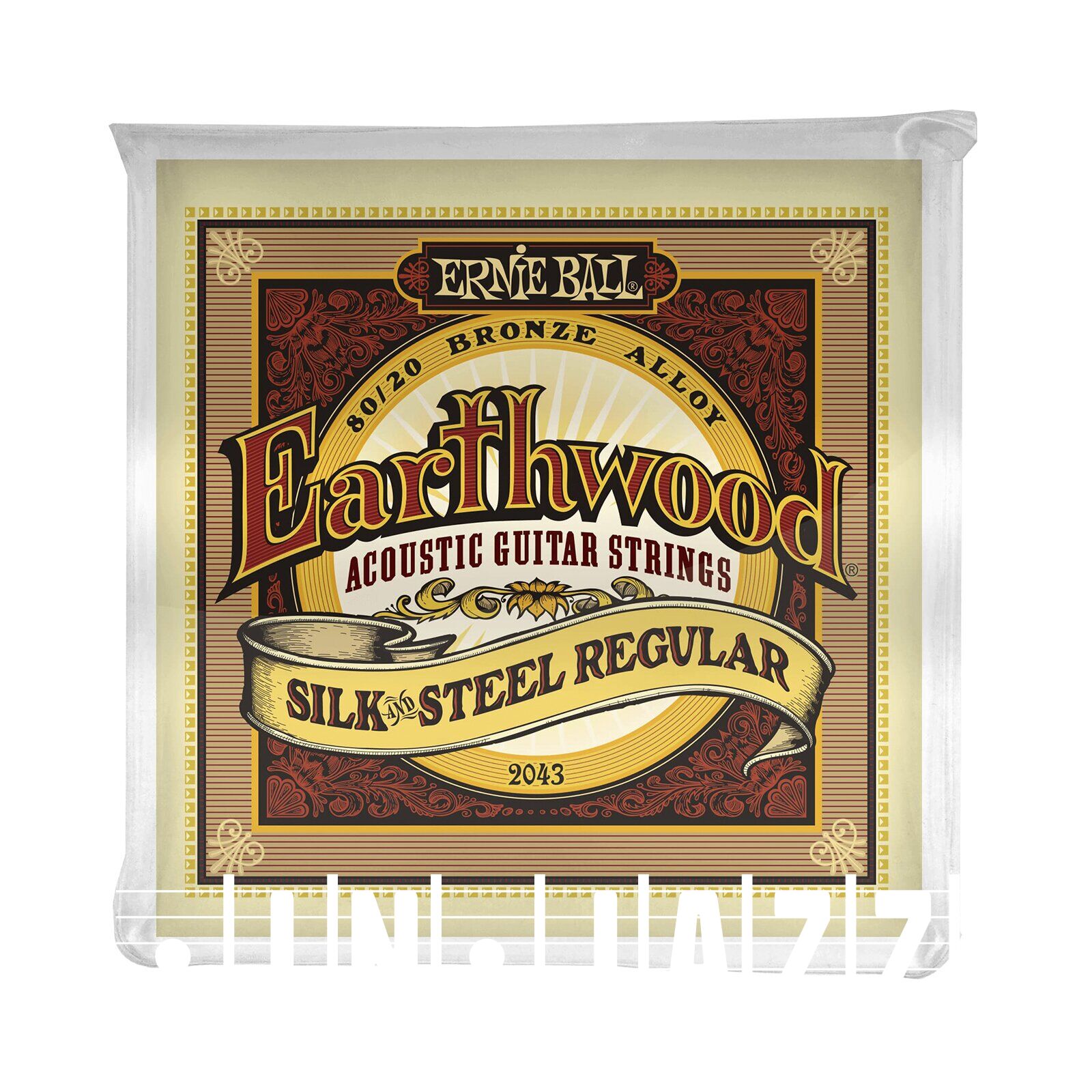 Струни для гітар / Струни для акустичної гітари ERNIE BALL P02043