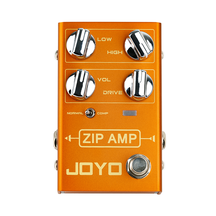 Педали и процессоры эффектов / Педаль гитарного эффекта JOYO R-04 ZIP AMP COMPRESSION