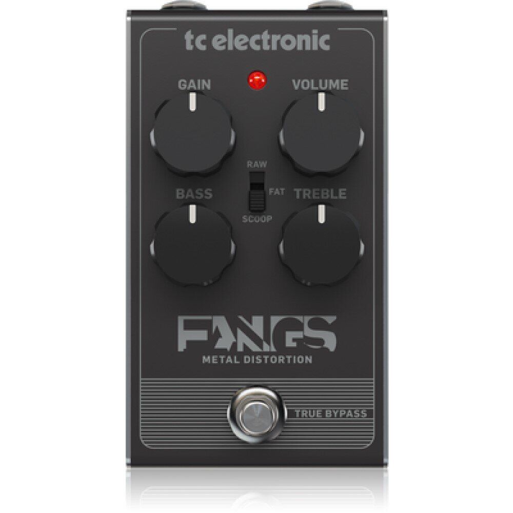 Педалі і процесори эфектів / Педаль гітарного ефекту T.C.ELECTRONIC TC ELECTRONIC FANGS METAL DIST