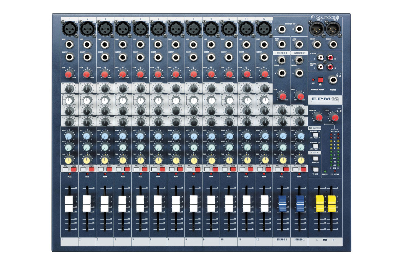Аналогові пульти / Мікшерний пульт SOUNDCRAFT EFX12