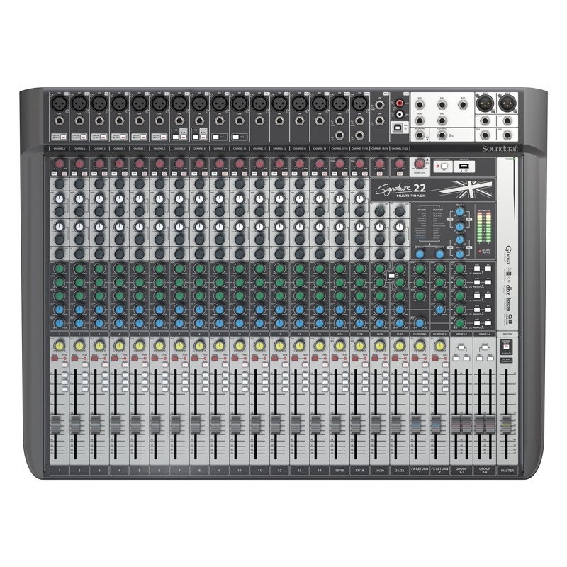 Аналоговые пульты / Микшерный пульт SOUNDCRAFT SIGNATURE 22 MTK