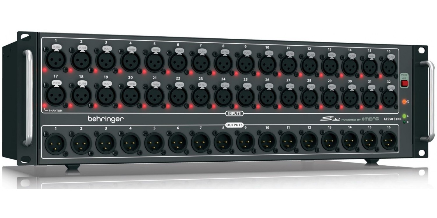 Цифрові консолі / Цифровий мікшерний пульт BEHRINGER S32
