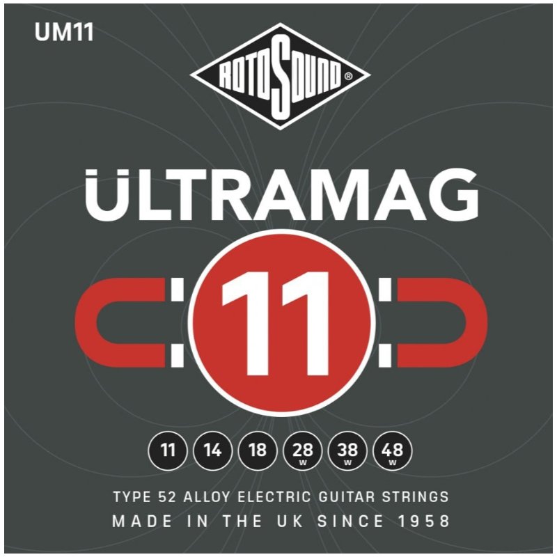 Струны для гитар / ROTOSOUND UM11