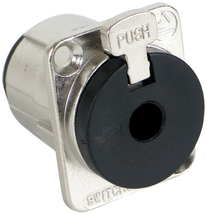 1/4 Jack-роз'єми (джеки) 6.3 / 3.5 / 2.5 / Разъем панельный SWITCHCRAFT E111L PKG