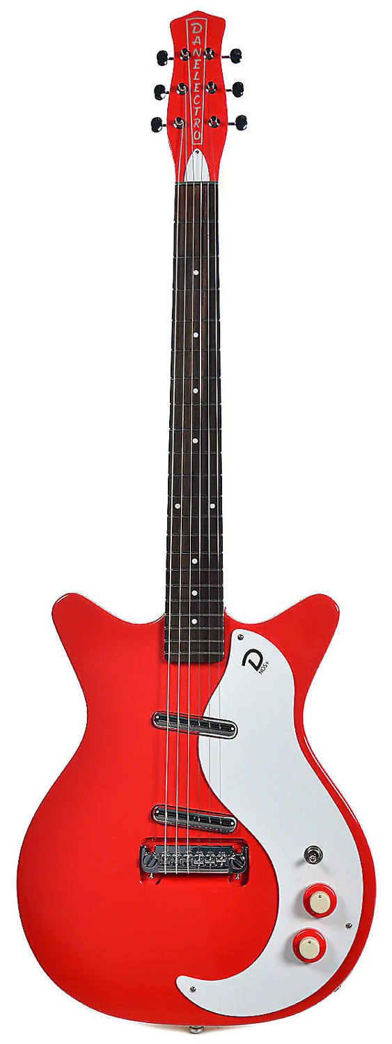 Електрогітари / Гітара електро DANELECTRO 59M NOS+ (RED)