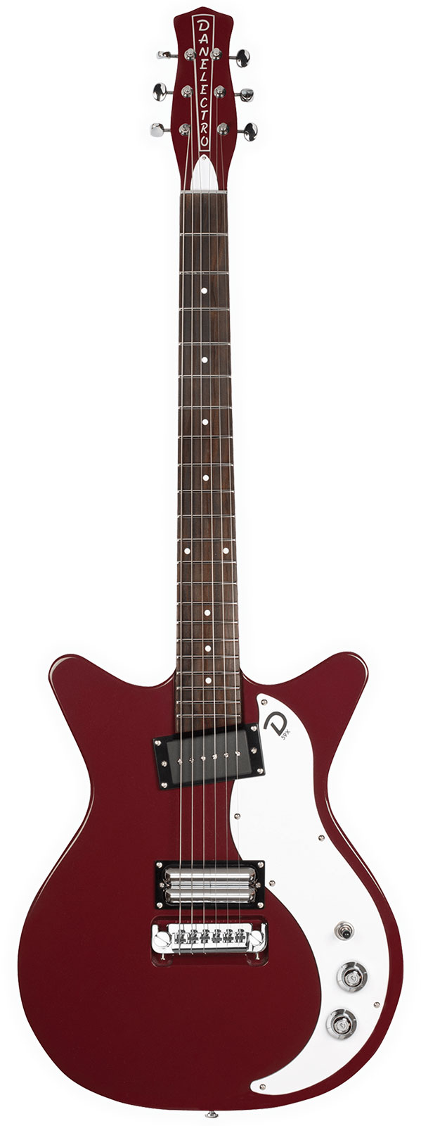 Электрогитары / Гитара электро DANELECTRO 59X (DARK RED)