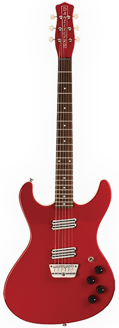 Електрогітари / Гітара електро DANELECTRO HODAD (RED MET)