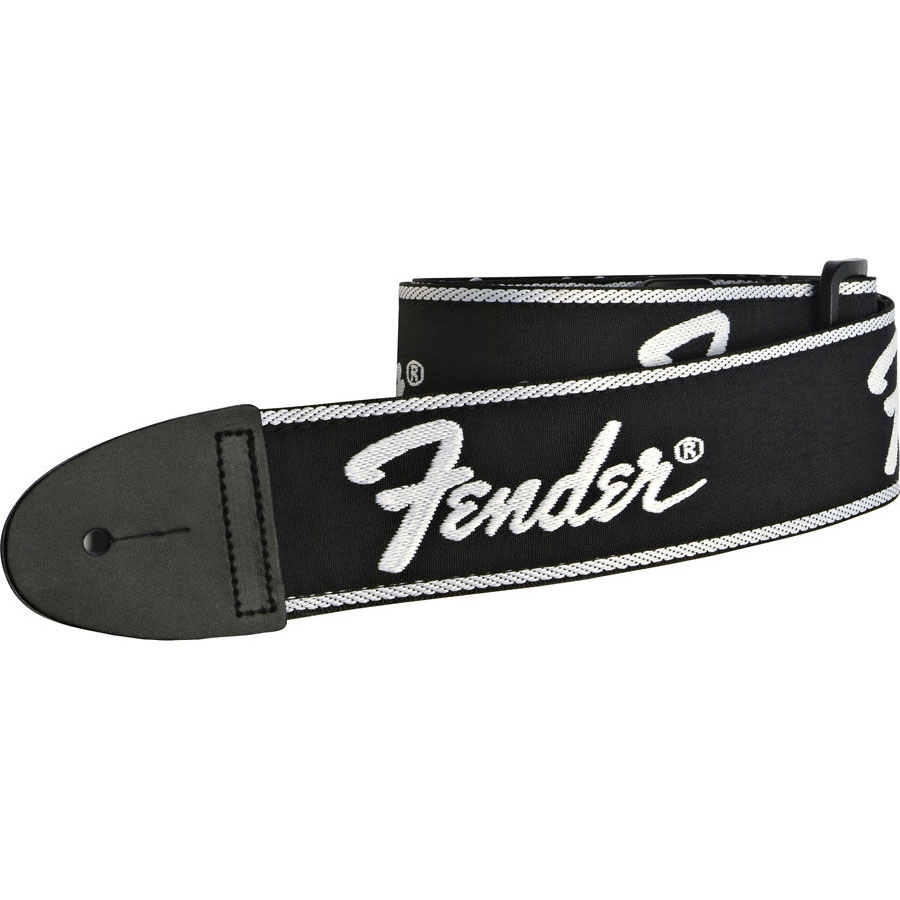 Ремні / Ремінь FENDER WOVEN RUNNING LOGO BLAC