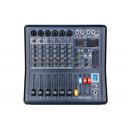 Мікшери з підсилювачем / Мікшерний пульт Maximum Acoustics POVERMIX 5006