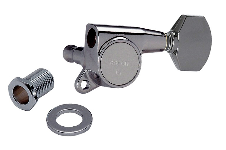 Гітарна механіка, кілки, лади, поріжки / Кілки для електро гітари GOTOH SG381-07 CK