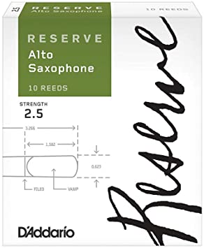 Тростини для духових / Тростина для альт саксофона D'Addario Reserve - Alto Sax #2.5