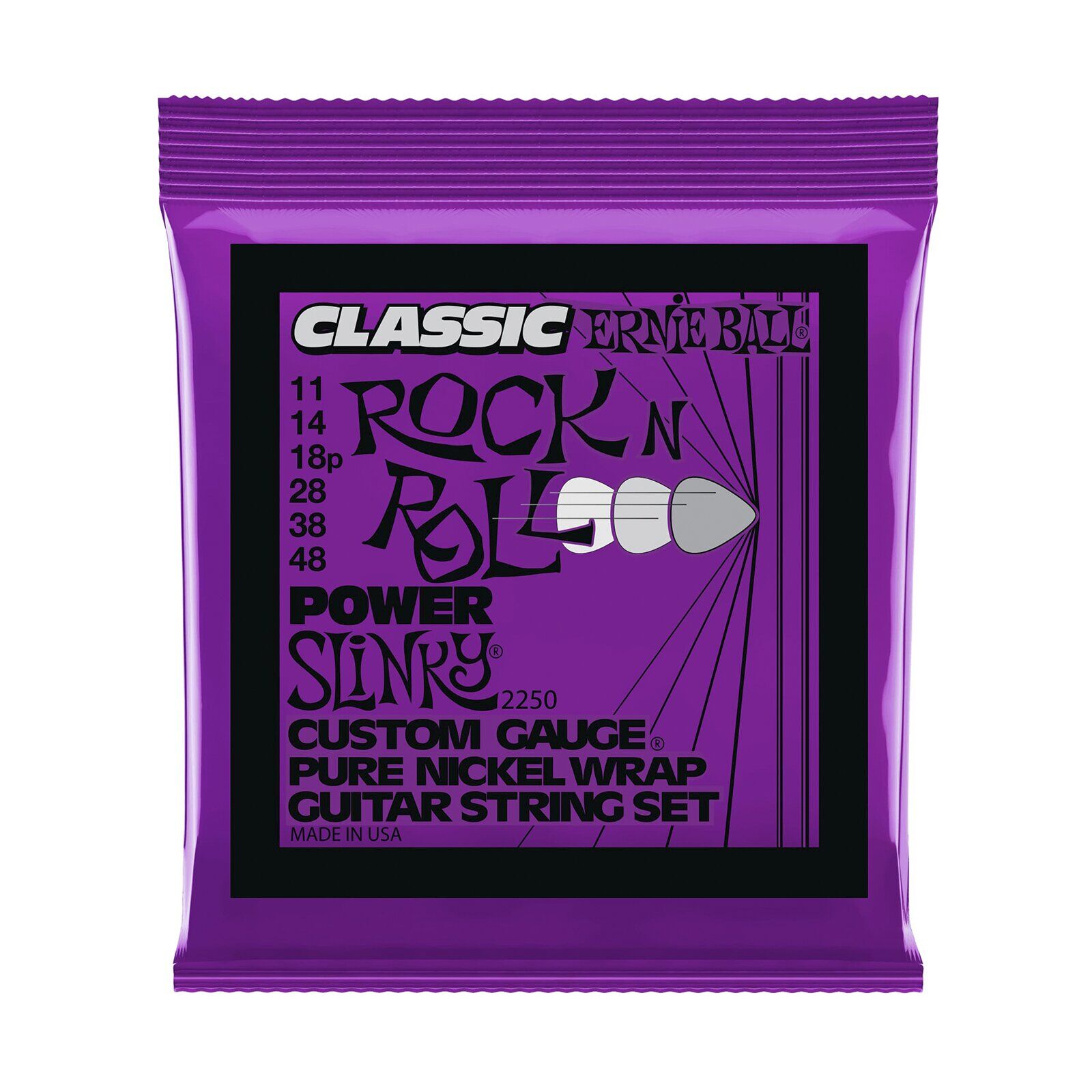 Струны для гитар / ERNIE BALL P02250