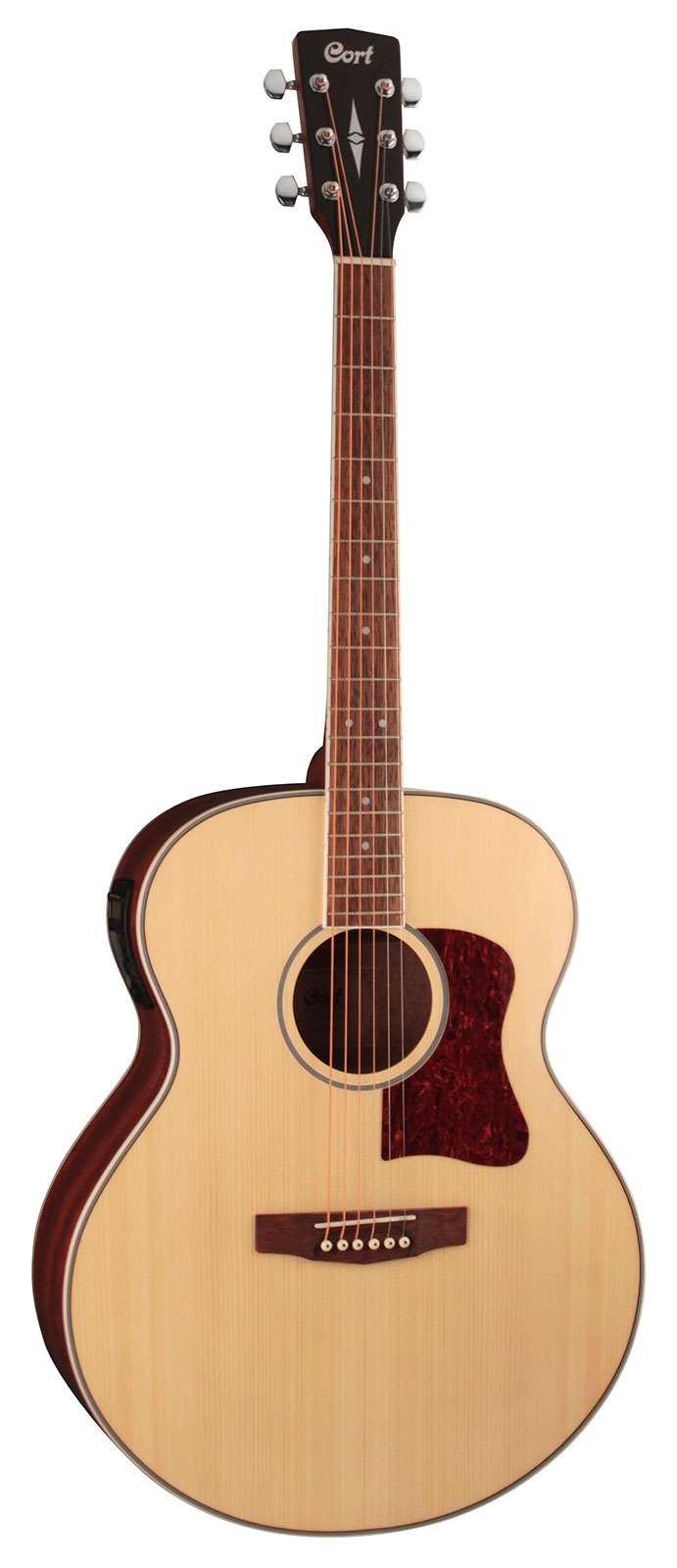 Электроакустические гитары / Гитара электро-акустическая CORT CJ-MEDX NAT