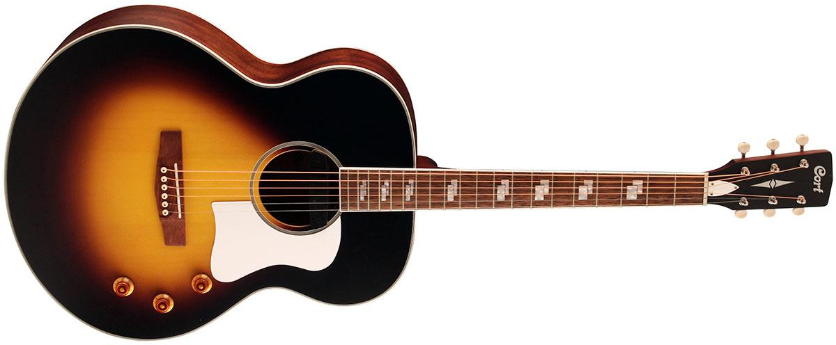 Электроакустические гитары / Гитара электро-акустическая CORT CJ Retro VSM