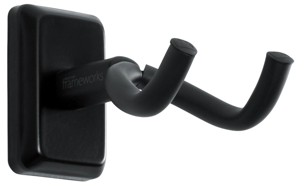 Стойки, держатели, подставки, стенды / Настенное крепление GATOR GFW-GTR-HNGRBLK