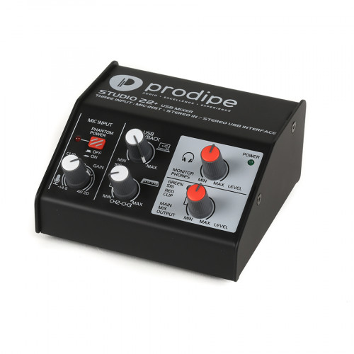 Аудиоинтерфейсы / Аудиоинтерфейс PRODIPE Studio 22+