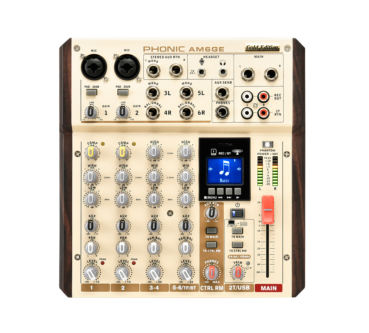 Аналоговые пульты / Микшерный пульт PHONIC AM6GE
