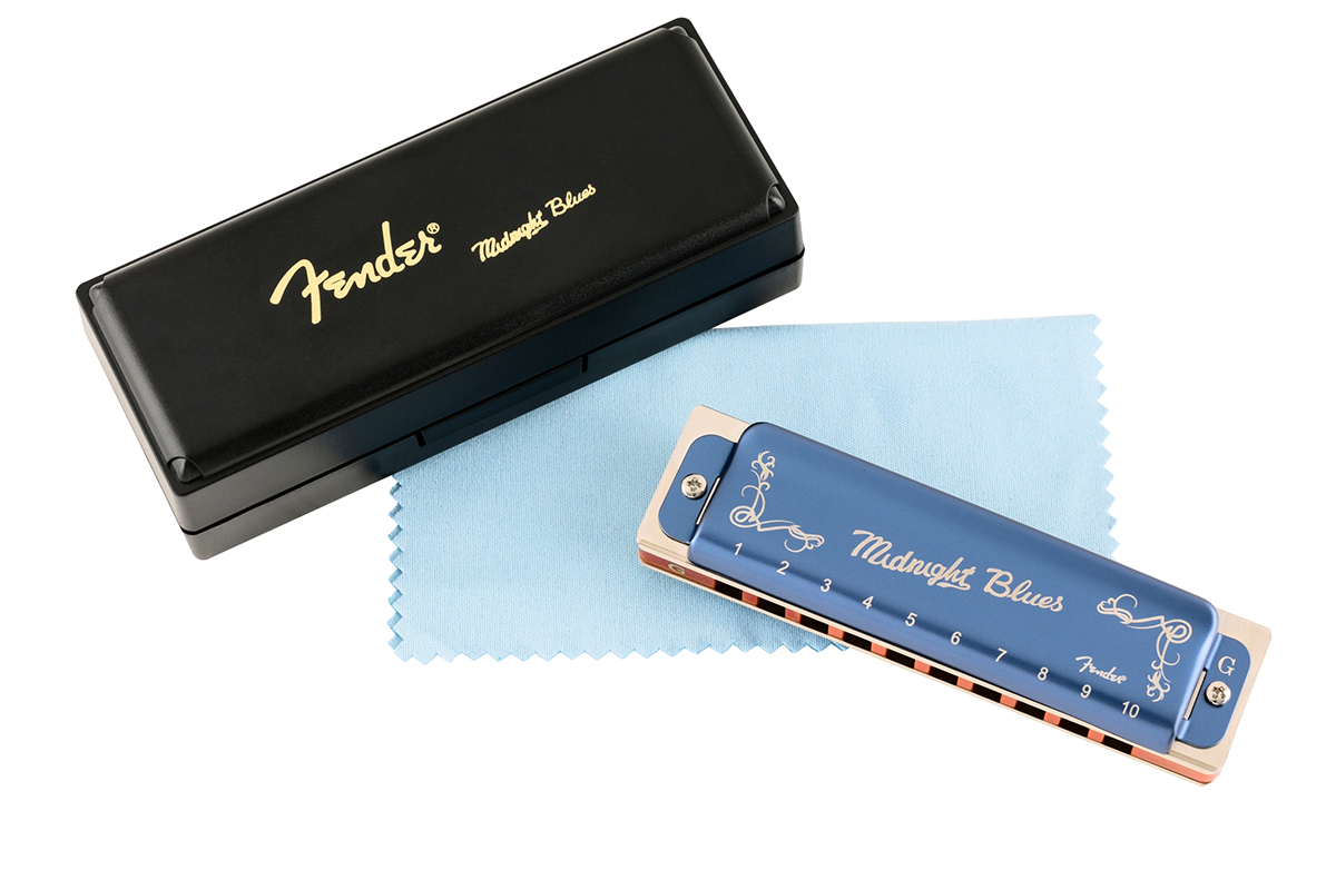 Губні гармошки / Губна гармошка FENDER Harmonica MIDNIGHT BLUES G