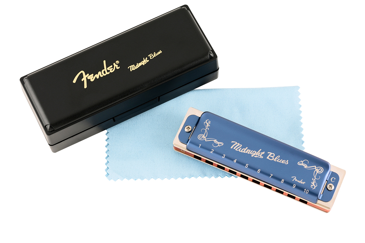 Губні гармошки / Губна гармошка FENDER Harmonica MIDNIGHT BLUES С