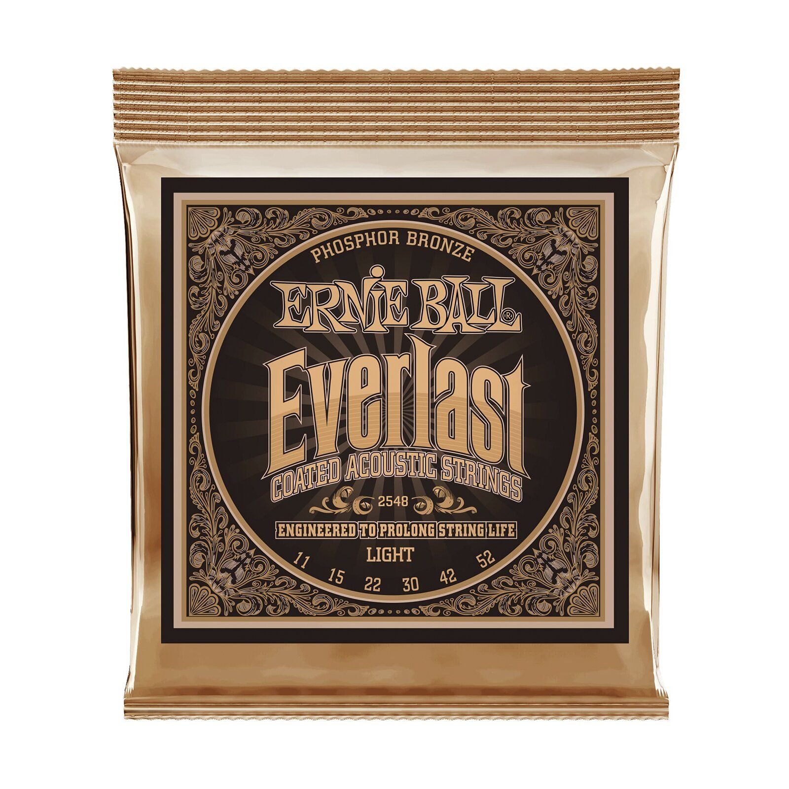 Струни для гітар / Струни для акустичної гітари ERNIE BALL P02548