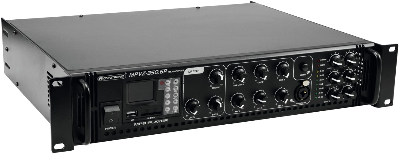 Трансляционные / Усилитель OMNITRONIC MPVZ350.6P
