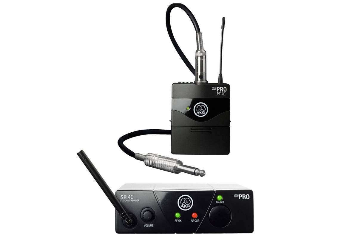 UHF диапазон / Радиосистема AKG WMS40 Mini Instrumental Set BD