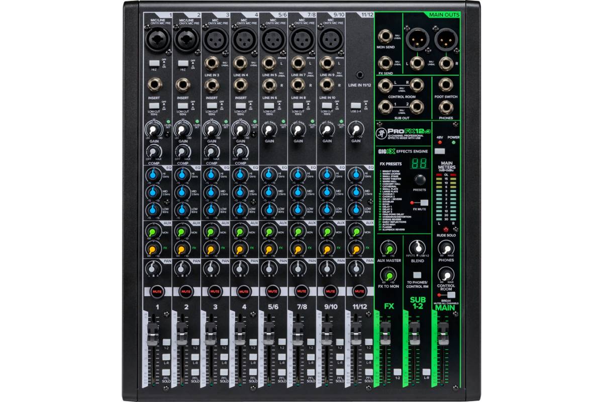 Аналогові пульти / Мікшерний пульт MACKIE PROFX12V3