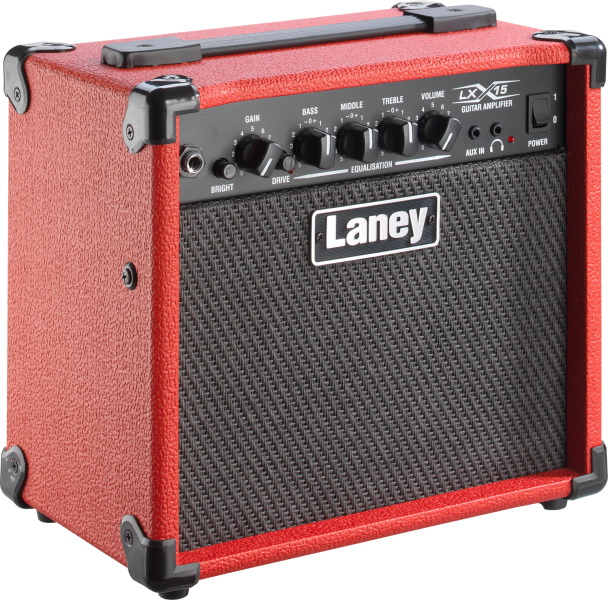 Комбопідсилювачі / Комбопідсилювач для акустичної гітари LANEY LX-15 RED