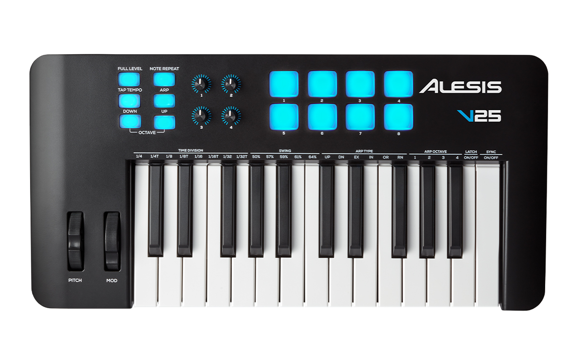 MIDI-клавиатуры / MIDI клавиатура ALESIS V25 MKII