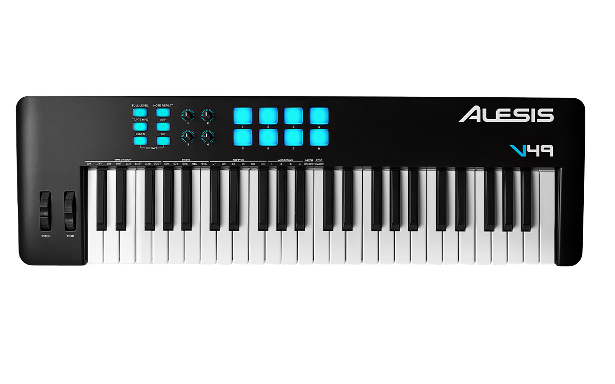 MIDI-клавіатури та контролери / MIDI клавіатура ALESIS V49 MKII