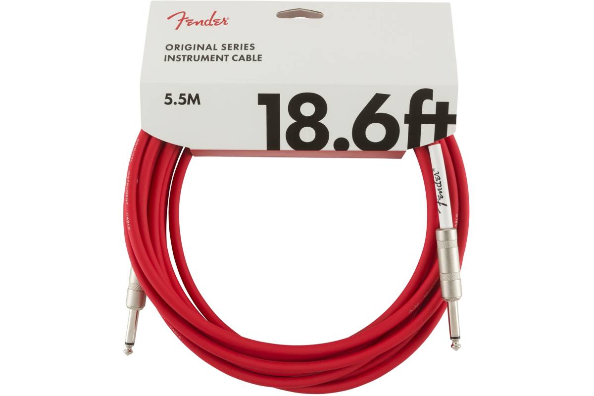 Кабель / Кабель інструментальний FENDER CABLE ORIGINAL SERIES 18.6 'FRD