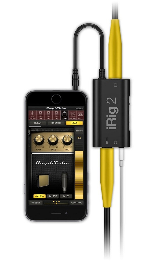 Педалі і процесори эфектів / Аудіоінтерфейс IK MULTIMEDIA iRig 2