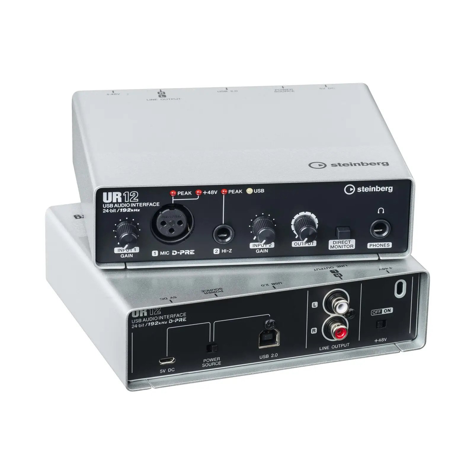 Аудіо та MIDI-інтерфейси / Аудіоінтерфейс Steinberg UR12