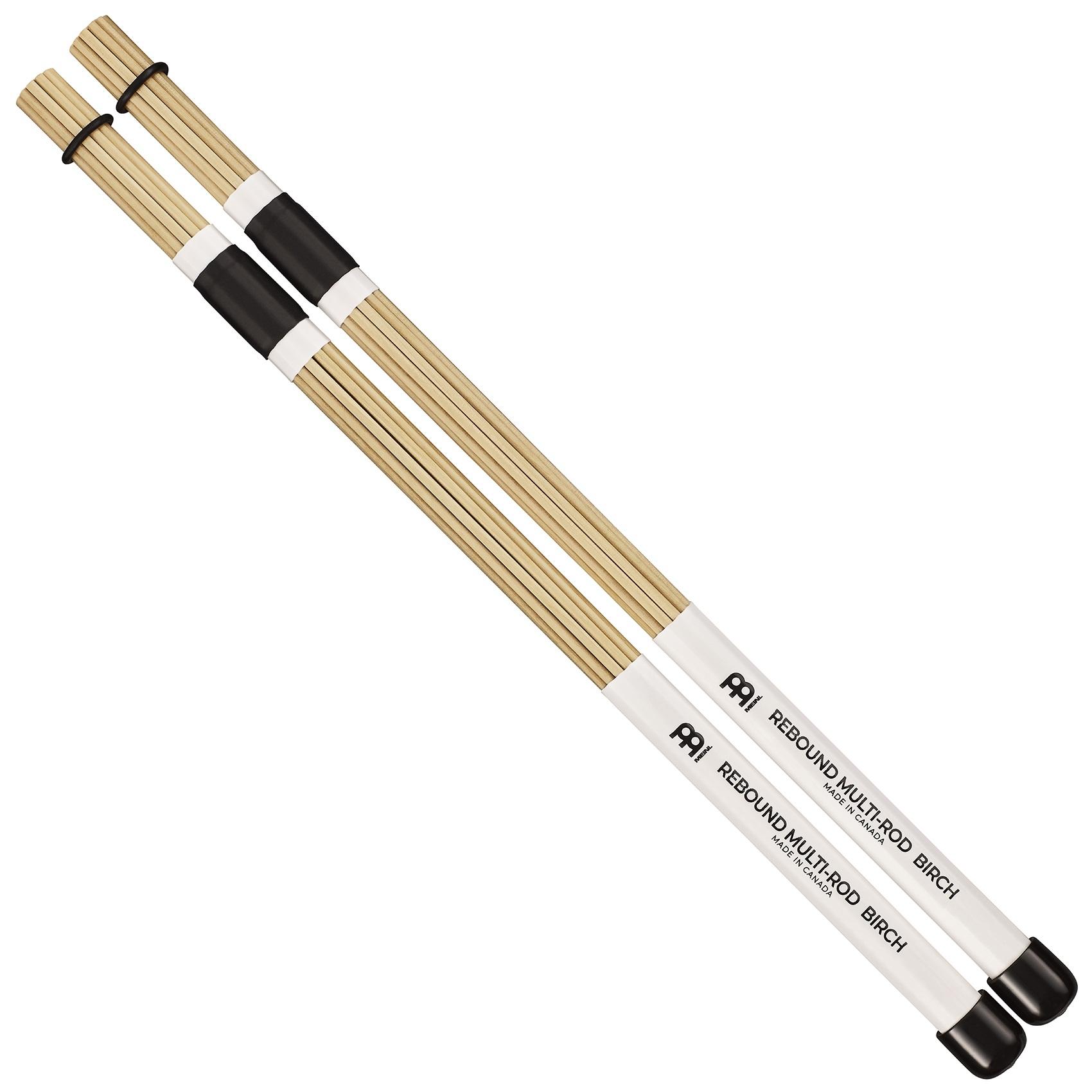 Барабанні палочки, щітки, колотушки / Рути MEINL Rebound Multi-Rods Birch Bundle Sticks SB208