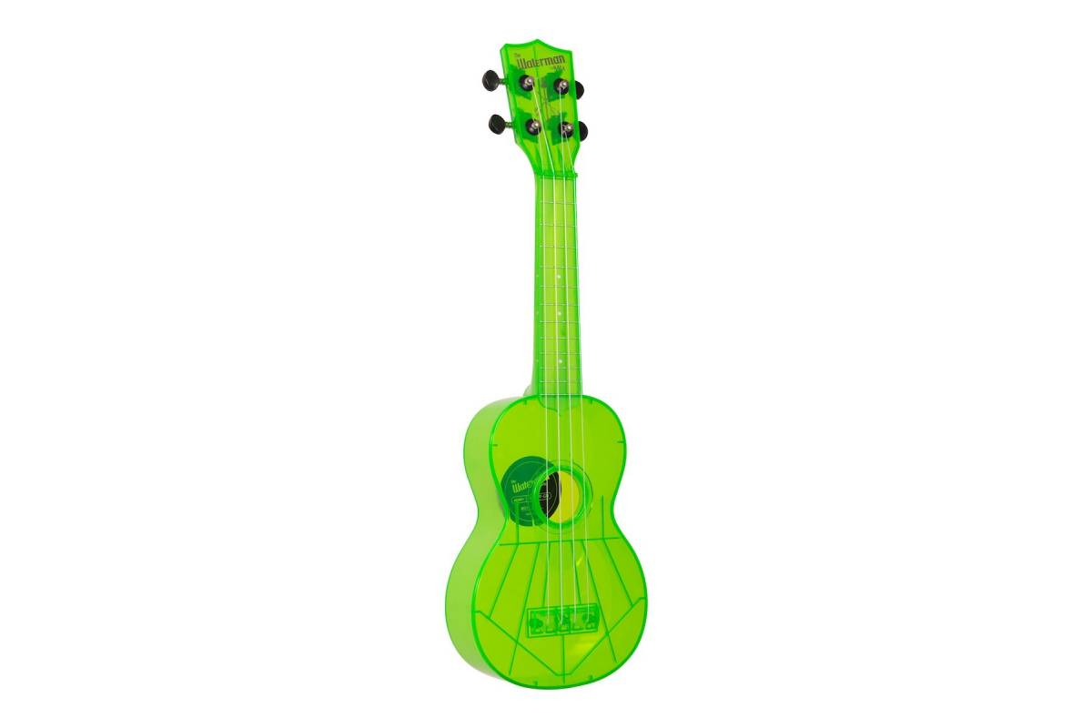 Укулеле / Укулеле KALA WATERMAN FLUORESCENT GREEN SOPRANO