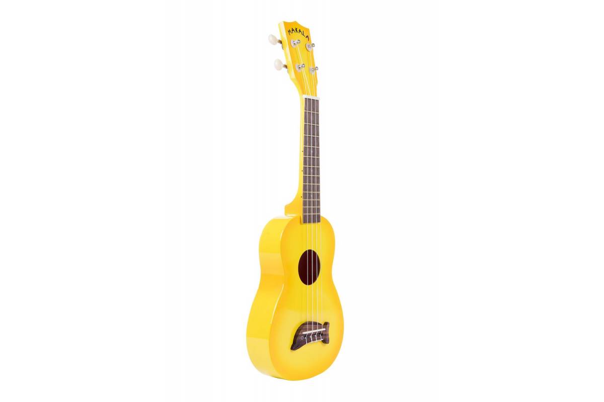 Укулеле / Укулеле KALA MAKALA DOLPHIN YELLOW BURST UKULELE