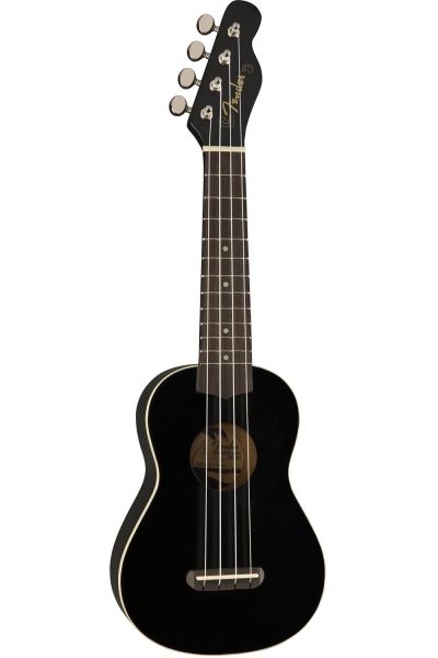 Укулеле / Укулеле FENDER UKULELE VENICE SOPRANO Black WN