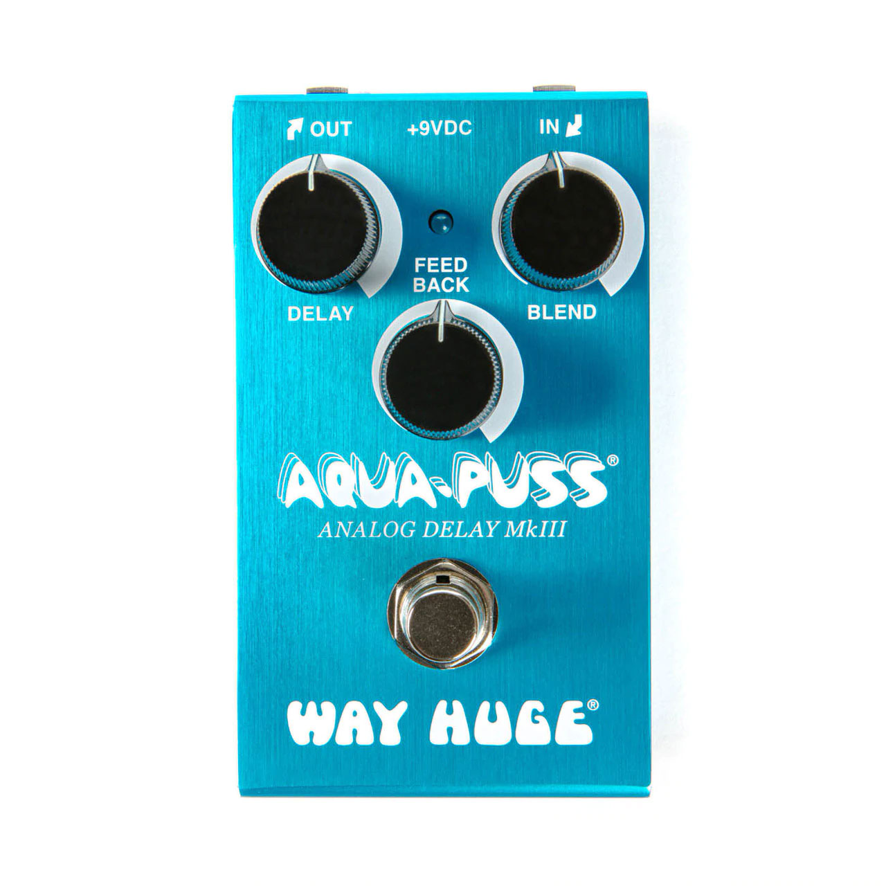 Педалі і процесори эфектів / Педаль гітарного ефекту DUNLOP HUGE SMALLS AQUA-PUSS ANALOG DELAY
