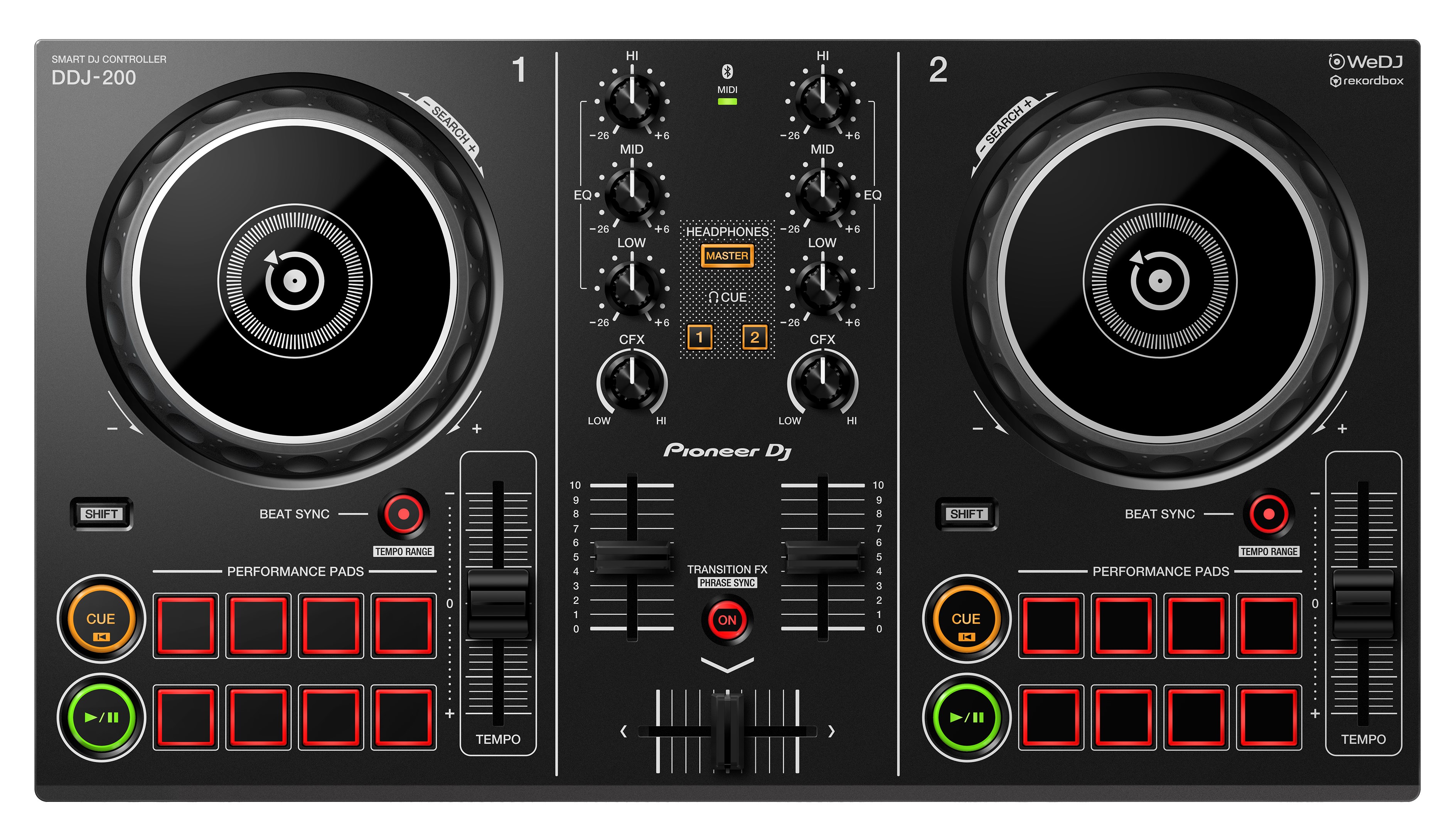 Контроллеры и интерфейсы / DJ контроллер PIONEER DDJ-200