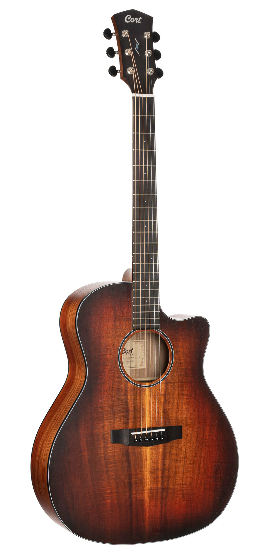 Електроакустичні гітари / Гітара електро-акустична CORT Core-GA Blackwood (Open Pore Light Burst)